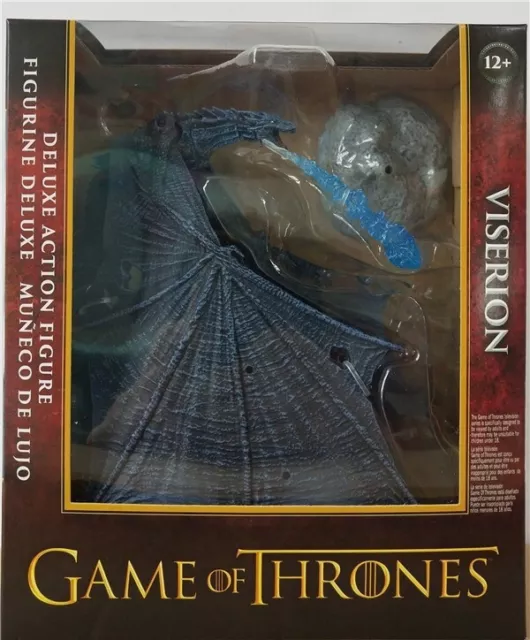 10'' Ice Dragon Viserion GAME OF THRONES PVC Statue Toys ACTION FIGURE Gift