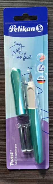 Pelikan Twist Füller Neu Metallic Grün