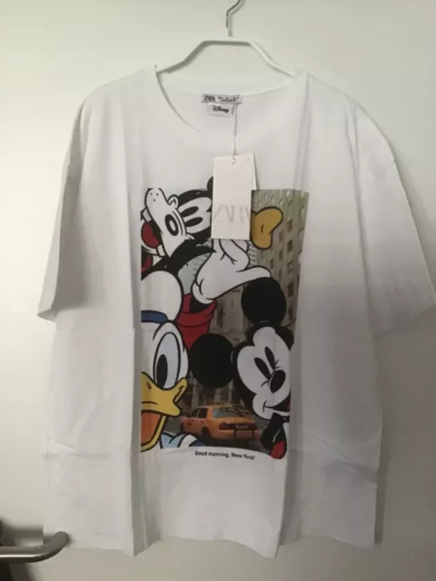 zara disney t shirt Größe L , neu mit Etikett