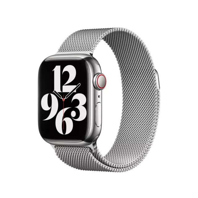 Apple Watch 38/40/41mm Original Milanaise Armband - Silber