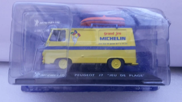 Eligor Pour Presse Peugeot J7 Michelin Jeu De Plage Neuf + Blister Serti