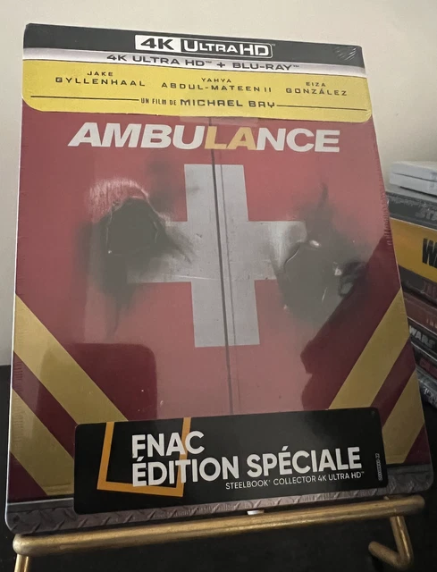 [ULTRA UHD 4K] STEELBOOK AMBULANCE. Edition française FNAC.Neuf blister. M. BAY
