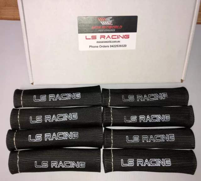 LS Racing Spark plug lead boots LS1 LS2 LS3  VT VX VY VZ VE VF Drag Black