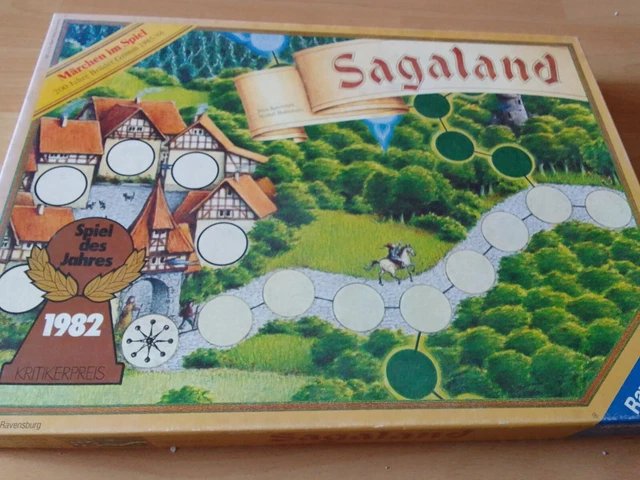 Sagaland , Ravensburger , Brettspiel 60154414 , 1985/1986 Spiel des Jahres