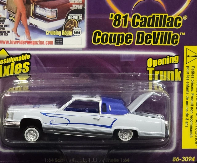 REVELL LOWRIDER 1981 Cadillac Coupe Deville NIB 1:64 #183 $90.00