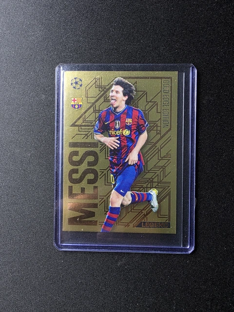 Trading Card de Lionel Messi 100 Club Topps Champions International 2020-21