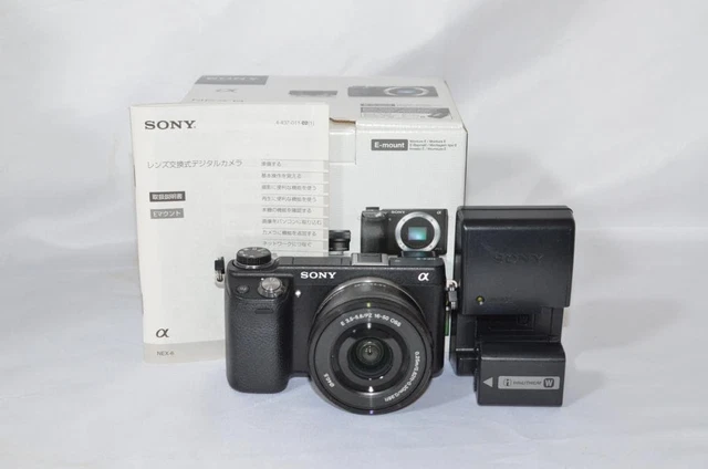 SONY NEX-6L SELP1650 caja original EUR 399,81 - PicClick ES