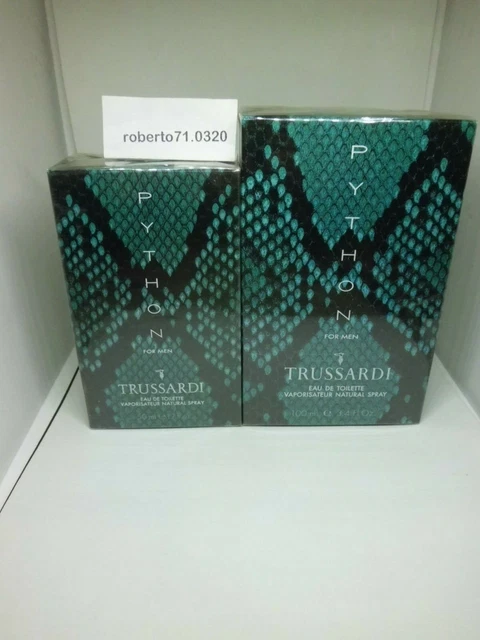 Parfum Vintage Trussardi Python – 50 Ml – Eau De Toilette Rare – Neuf