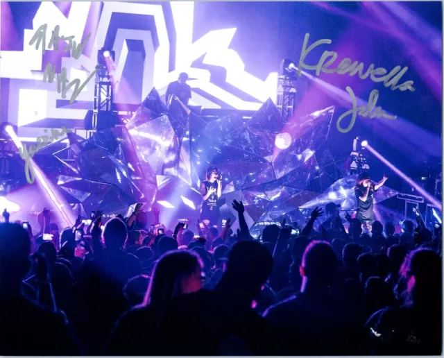 Krewella Group Signed Autographed 8X10 Photo D