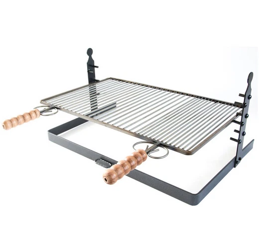 Graticola Pesante In Acciaio Cm.35x70 Al Miglior Prezzo - Foto 3