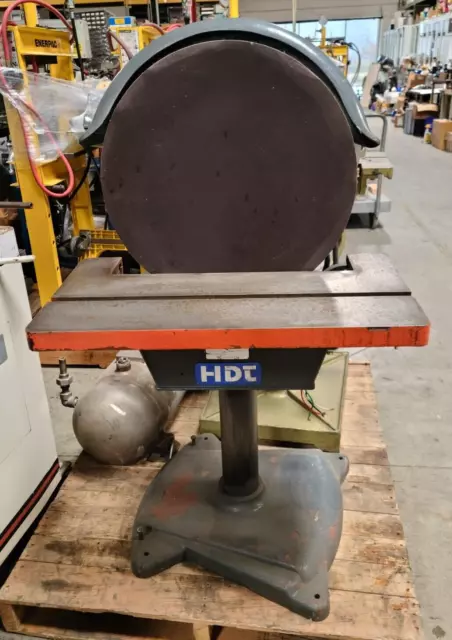 HDT Heavy Duty 20″ Disc Sander Grinder Model FOG-20 Elephant DS-20 Motor HDT Heavy Duty 20″ Disc Sander Grinder Model FOG-20 Elephant DS-20 Motor