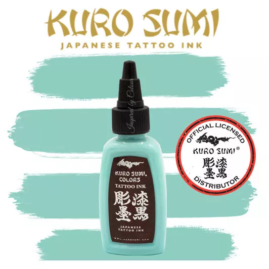 KURO SUMI Tattoo Ink ● SUKAI BLUE ● 15ml (½oz)  ●*** WORLD'S #1 TATTOO INK ***