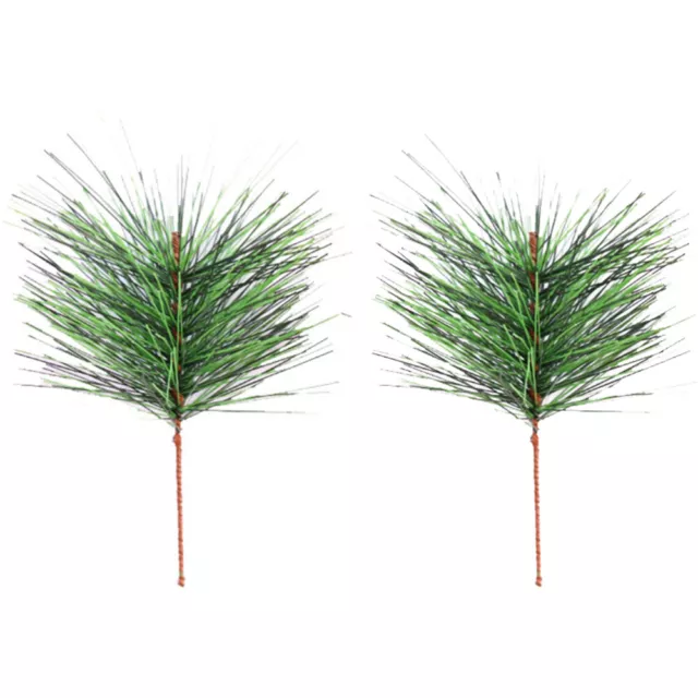 20pcs Artificial Pine Branches for Christmas Decor
