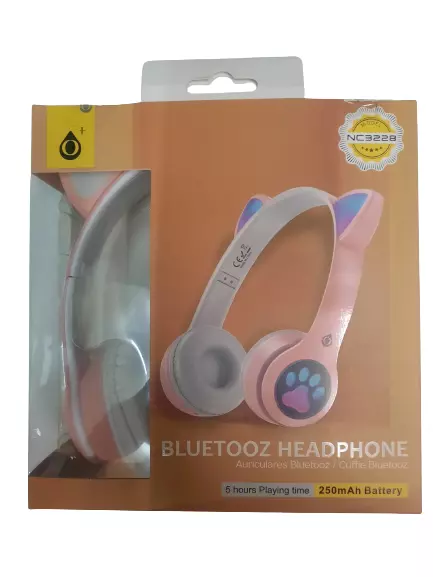 Cuffie Bluetooth per ragazze con orecchie gatto bambine Bluetooth ONEPLUS NC3228