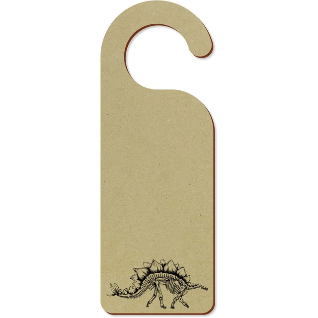 'Esqueleto Stegosaurus' 200 mm x 72 mm Colgador de puerta (DH00034892)