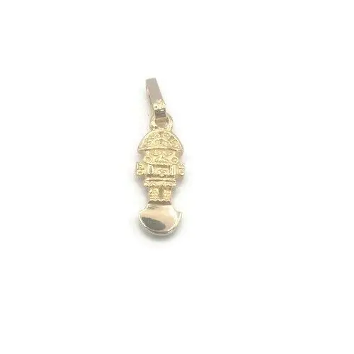 18k solid gold Peruvian Tumi Pendant