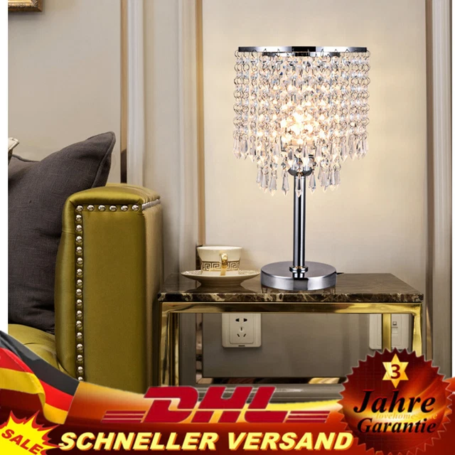 Lampe De Chevet Rolling Stones - Création Artisanale Serviettage - Abat-jour Côté, Pied Céramique Noir - H25 Cm