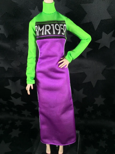 Barbie BMR1959 Doll - Long Purple Dress