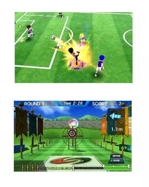 Jeu Sports Island 3D / Découvrez S.I en 3D! / Nintendo 3DS Hudson Konami Pegi 12 3