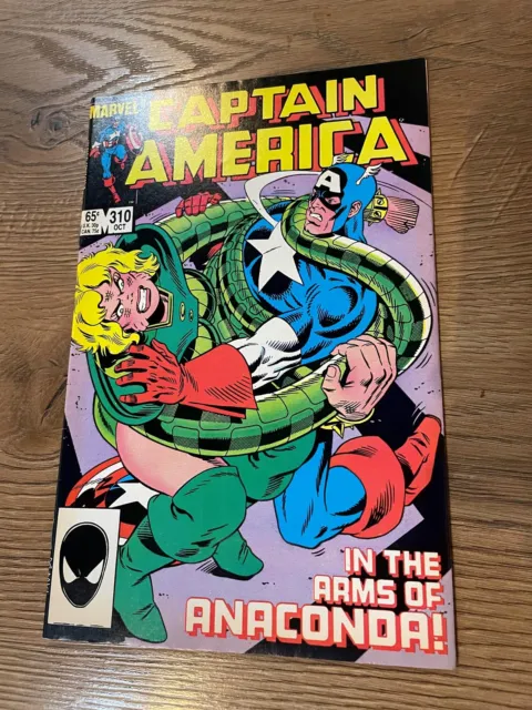 Captain America #310 - Marvel Comics - 1985