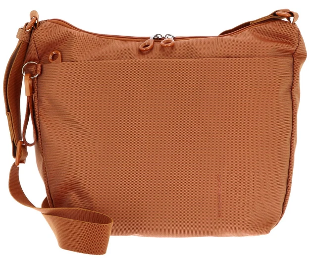 Sac à épaule MANDARINA DUCK MD20 Hobo Bag - Bleu Iron - Polyester - Neuf Avec étiquettes