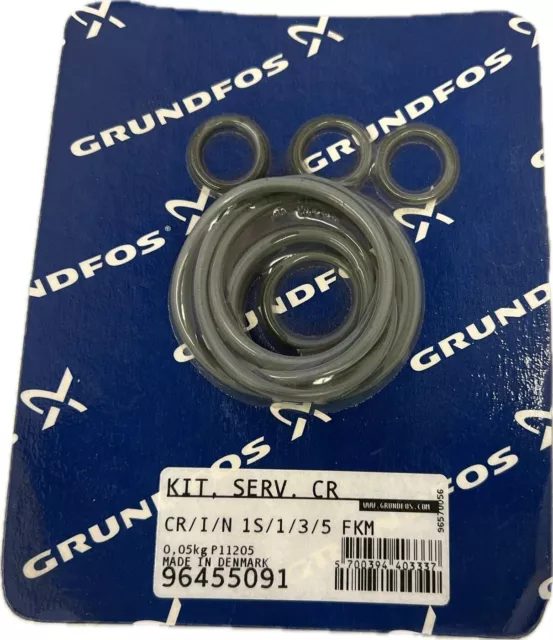 Grundfos Ersatzteil Kit Dichtungen FKM für CR/CRI/CRN 1s/1/3/5 - 96455091