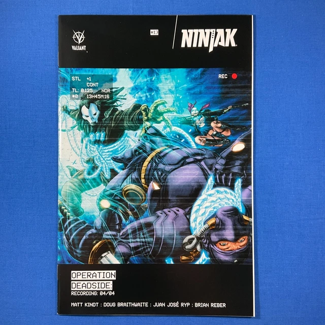 Ninjak #13 Cover A First Printing Valiant Entertainment 2016 Comic Book
