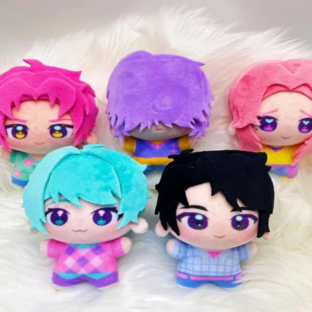 Demon Hunters Kpop Tiger Plush Doll – Cute Stuffed Animal Toy, Small Multicolor, Washable Birthday Gift