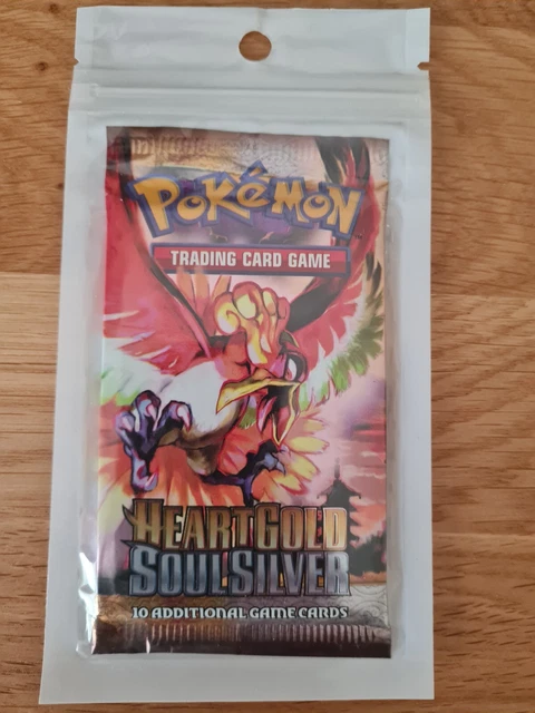 Pokemon TCG - HeartGold SoulSilver HGSS Booster Pack - New & Sealed - Ho-Oh