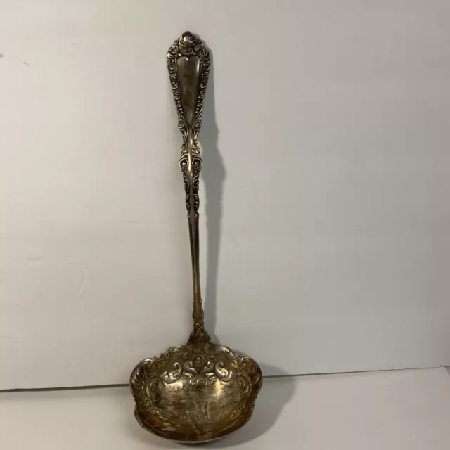 WM Rogers & Son AA Silver Plate Gravy/Sauce Ladle Pat. June 8. 97 WM Rogers & Son AA Silver Plate Gravy/Sauce Ladle Pat. June 8. 97