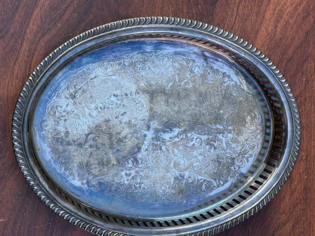 Baldwin Silverplate Tray