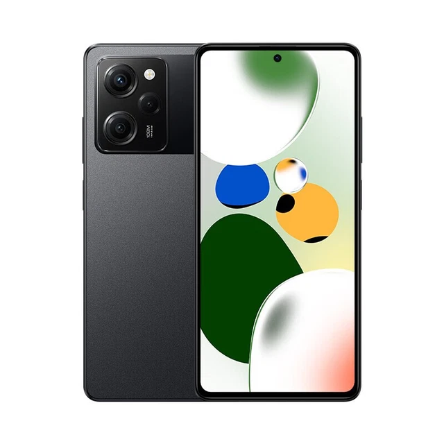 Custodia A Libro Per Xiaomi Redmi Note 12 5G / Poco X5: Portafoglio In Pelle PU Con Supporto E 1 Pellicola Protettiva, Nero - 2