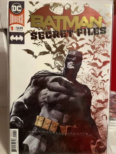 Batman Secret Files #1 One-Shot Foil Variant Cover (DC, 2018) VF/NM