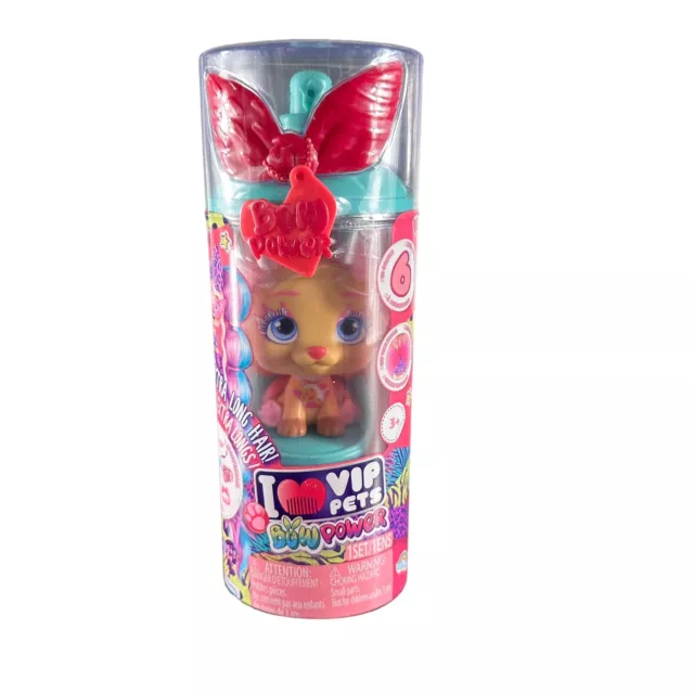 IMC Toys VIP Pets - Surprise Hair Reveal Doll - Series 1 Mousse Bottle,  Multi , Pink