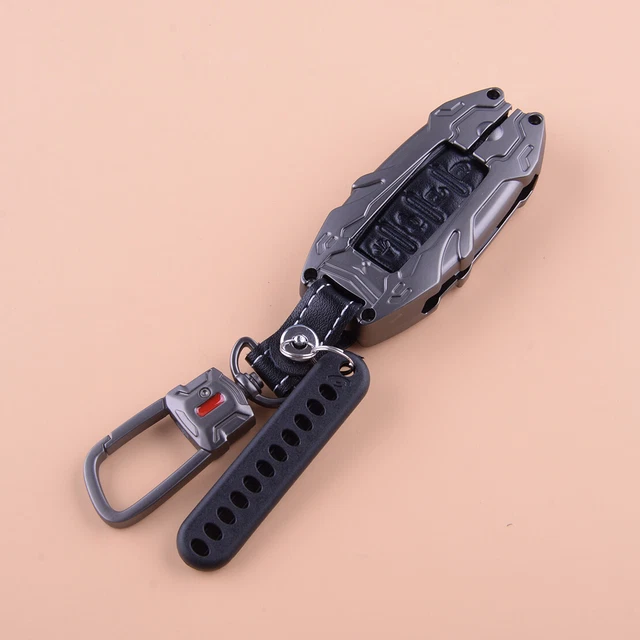 Alloy Smart Key Fob Cover Case Holder Keychain Fit For Infiniti Nissan Qashqai