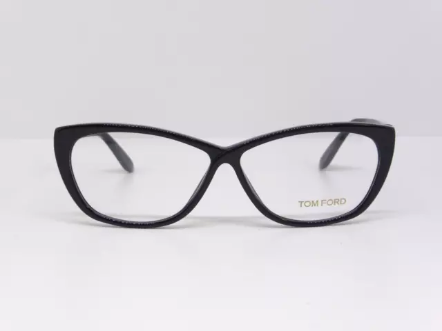TOM FORD TF 5227 001 56-10 130 Polished Black OPTICAL eyeglasses 2