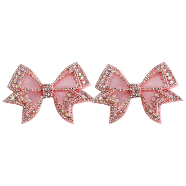 1 paio di scarpe decorazioni fai da te scarpe nodo di fiocco decorazioni strass scarpe