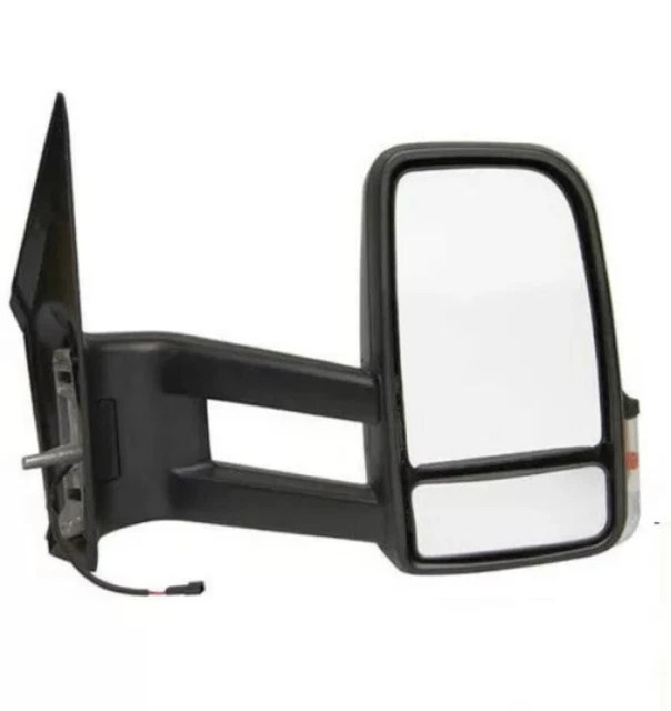 thumbnail image 2 of Left Side Manual Short Arm Door Wing Mirror For Mercedes Sprinter 2006-2018 By T&T Repair&Parts 2 of 6