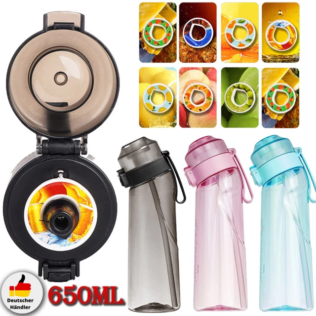 WASSERFLASCHE GESCHMACKSPOD 650ML aromatisierte Wasserflasche mit