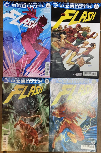 DC Comics The Flash #2 , 3 , 4 & 5 Vol.5 2016 4 Issue Run Job Lot NM