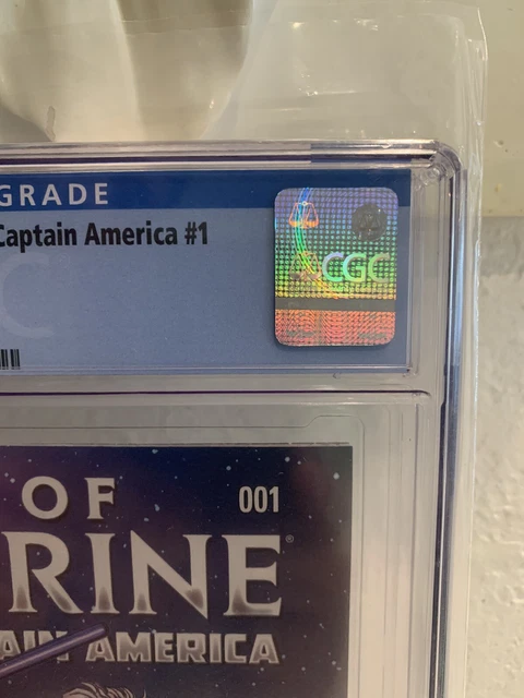 CGC Graded Comic Death Of Wolverine, Deadpool And Captain America #001 2