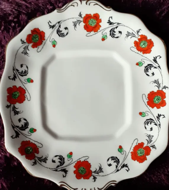Taylor & Kent vintage china art deco eared serving plate