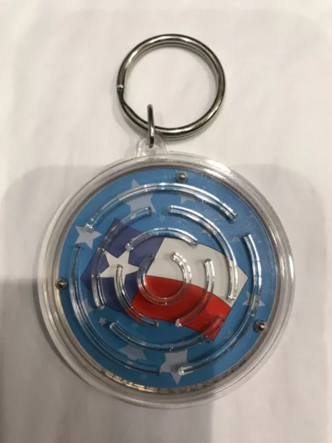 Texas Keychain Lone Star State Flag 3