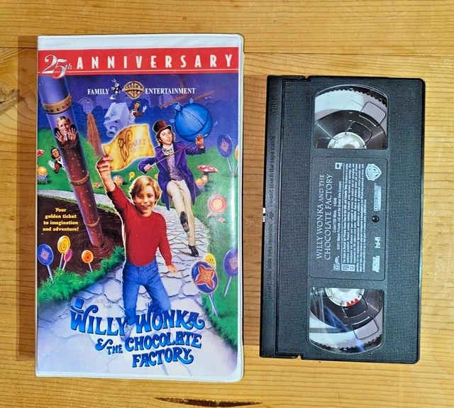 Vhs Menu WILLY WONKA AND the Chocolate Factory (VHS) EUR 3,72 - PicClick FR