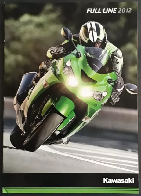 KAWASAKI FULL LINE MOTORCYCLE Brochure 2012 #E99941-2734 Super Sport SPORT ++