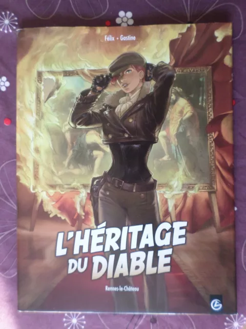 BD L'héritage du diable tome 1 : Rennes-Le-Château , par Félix & Gastine, Bamboo