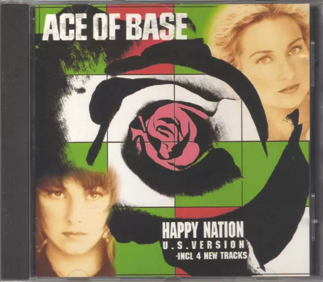 Ace Of Base - Happy Nation (U.S. Version) - CDA - 1993 - Europop Barclay France