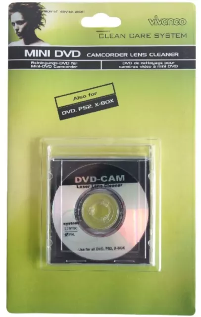2 CD de NETTOYAGE à LENTILLE LECTEUR CD DVD lens cleaner player DEJA  FELLOWES