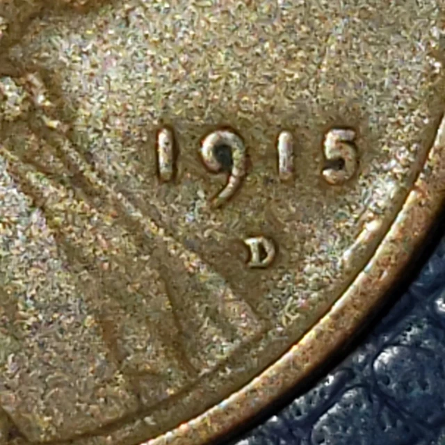 1915 D Wheat Penny/Cent (F)