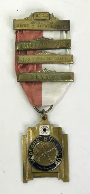 1953 Medford Rifle & Pistol Club Shooting Competition Medal